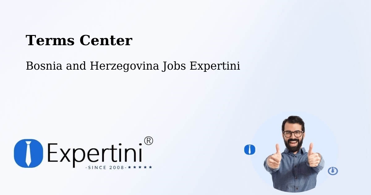 Terms of Service – Čitluk - Bosnia and Herzegovina Jobs Expertini
